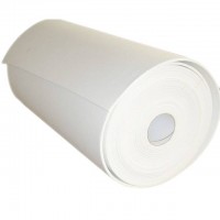 Ceramic Fiber Insulation Sheet Roll With Self-adhesive Kraftpaper Fiber Material